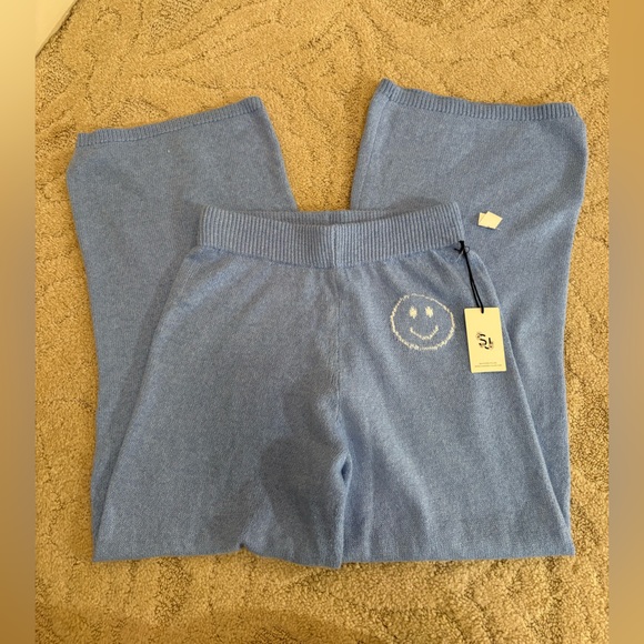 Sincerely Jules Blue Smiley Face Sweater Set - Picture 3 of 4